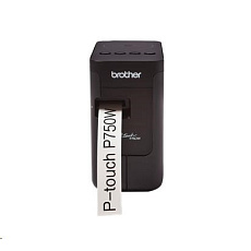BAZAR - BROTHER tiskárna štítků PT-P750W - 24mm, pásky TZe, WIFI, Profesionální PC Tiskárna Štítků - poškozený obal