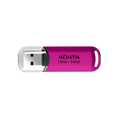 ADATA Flash Disk 64GB C906, USB 2.0, růžová ADATA Flash Disk 64GB C906, USB 2.0, růžová