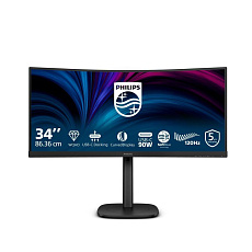Philips MT VA LED 34" 34B2U3600C/00 - 3440x1440,VA,120Hz,Prohnutý,HDMI,DP,USBhub,USB-C,RJ45,Repro,Otočný Philips MT VA LED 34" 34B2U3600C/00 - 3440x1440,VA,120Hz,Prohnutý,HDMI,DP,USBhub,USB-C,RJ45,Repro,Otočný