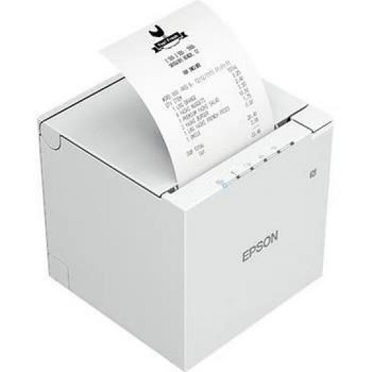 ROZBALENO - Epson TM-m30III, USB, USB-C, BT, Ethernet, Wi-Fi, 8 dots/mm (203 dpi), cutter, white ROZBALENO - Epson TM-m30III, USB, USB-C, BT, Ethernet, Wi-Fi, 8 dots/mm (203 dpi), cutter, white