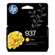 HP 937 Yellow Original Ink Cartridge (800 pages)