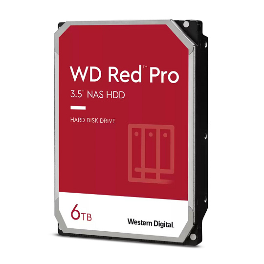 WD RED Pro NAS WD6005FFBX 6TB, SATA III 3.5", 256MB 7200RPM, 238MB/s, CMR WD RED Pro NAS WD6005FFBX 6TB, SATA III 3.5", 256MB 7200RPM, 238MB/s, CMR