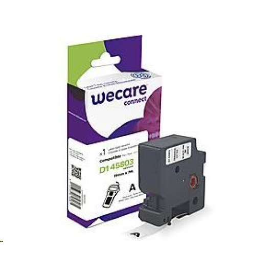 WECARE ARMOR páska pro DYMO S0720830, černá/bílá, 19mm x 7m WECARE ARMOR páska pro DYMO S0720830, černá/bílá, 19mm x 7m
