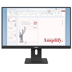 LENOVO LCD E24-40 - 23.8",IPS,16:9,1920x1080,100Hz,250cd/m2,1300:1,4ms(GtG),VGA,DP,HDMI,Repro,Pivot