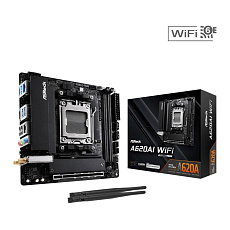 ASRock MB Sc AM5 A620AI WIFI  AMD A620A, 2xDDR5, 1xHDMI, WIFI