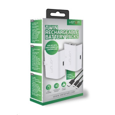 VENOM VS2872 Xbox Series S/X & One White Twin Battery Pack + 3 meter cable VENOM VS2872 Xbox Series S/X & One White Twin Battery Pack + 3 meter cable