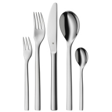 WMF Atria sada příborů, 12x lžíce, 12x vidlička, 12x nůž, 12x lžička, 12x dezertní vidlička, (60 kusů), nerezová ocel WMF Atria sada příborů, 12x lžíce, 12x vidlička, 12x nůž, 12x lžička, 12x dezertní vidlička, (60 kusů), nerezová ocel