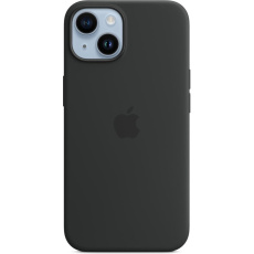 Apple silikonový kryt s MagSafe na iPhone 14 temně inkoustový