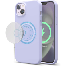 ELAGO silikonový kryt s MagSafe pro iPhone 14 Plus fialový