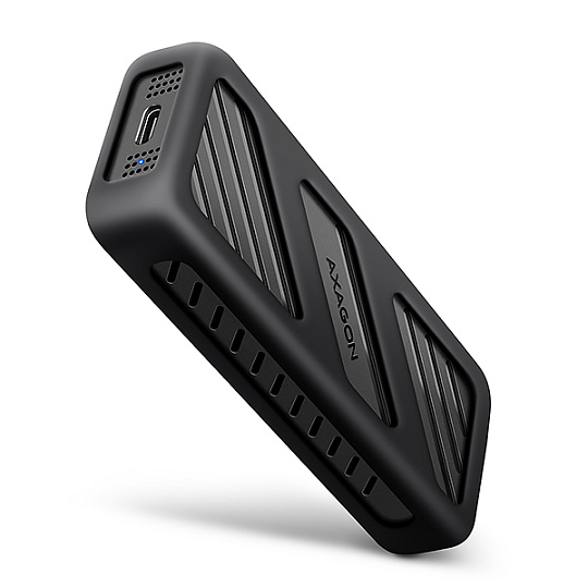 AXAGON EEM2-20G, USB-C 20Gbps - M.2 NVMe SSD kovový ARMORED box AXAGON EEM2-20G, USB-C 20Gbps - M.2 NVMe SSD kovový ARMORED box