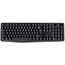 GENIUS klávesnice KB-117, Drátová, Copilot, USB, černá, CZ+SK layout GENIUS klávesnice KB-117, Drátová, Copilot, USB, černá, CZ+SK layout