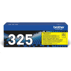 BROTHER Toner TN-325Y žlutá pro HL-4150CDN/HL4570CDW - cca 3500stran BROTHER Toner TN-325Y žlutá pro HL-4150CDN/HL4570CDW - cca 3500stran