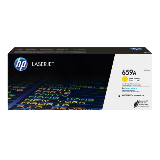 HP 659A Yellow Original LaserJet Toner Cartridge (13,000 pages)