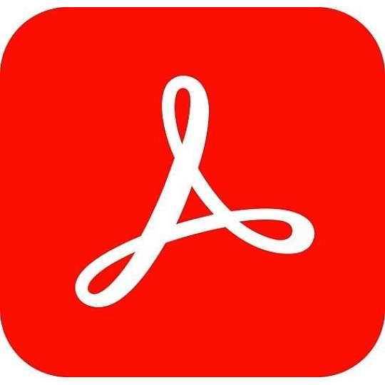 Acrobat Studio for teams MP ML (+CZ) Government 1 User, 12 Months, Level 2, 10 - 49 Lic