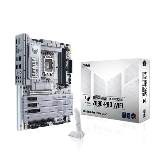 ASUS MB Sc LGA1851 TUF GAMING Z890-PRO WIFI, Intel Z890, 4xDDR5, 1xDP, 1xHDMI, 2xThunderbolt, WI-FI, ATX ASUS MB Sc LGA1851 TUF GAMING Z890-PRO WIFI, Intel Z890, 4xDDR5, 1xDP, 1xHDMI, 2xThunderbolt, WI-FI, ATX