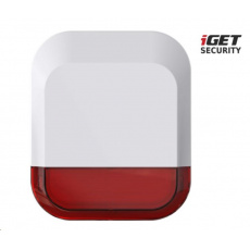 iGET SECURITY EP11 - Bezdrátová venkovní siréna pro alarm iGET SECURITY M5 iGET SECURITY EP11 - Bezdrátová venkovní siréna pro alarm iGET SECURITY M5