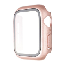 FIXED Pure+ ochranné pouzdro s temperovaným sklem Apple Watch 41mm růžové FIXED Pure+ ochranné pouzdro s temperovaným sklem Apple Watch 41mm růžové