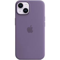 Apple silikonový kryt s MagSafe na iPhone 14 fialkový