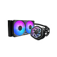 Cooler Master vodní chladič MasterLiquid Atmos II VRM 240, 2x120mm, LGA1851, AM5, černá