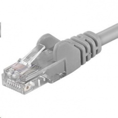 PREMIUMCORD Patch kabel UTP RJ45-RJ45 CAT5e 1m šedá PREMIUMCORD Patch kabel UTP RJ45-RJ45 CAT5e 1m šedá