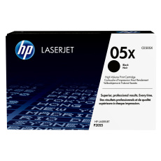HP 05X Black LJ Toner Cart, CE505X (6,500 pages)