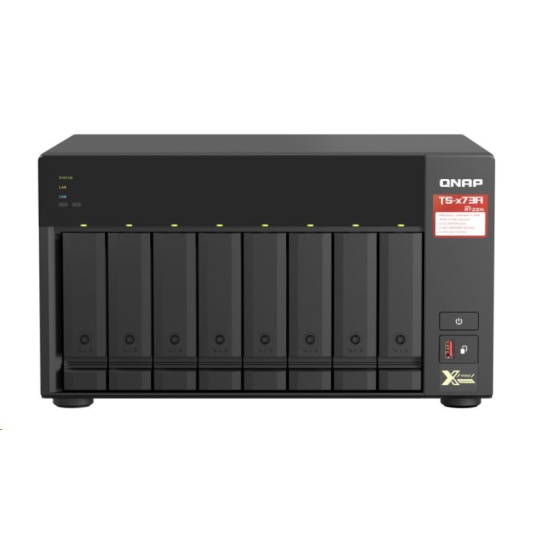 QNAP TS-873A-8G (4C/Ryzen V1500B/2,2GHz/8GBRAM/8xSATA/2xM.2/2x2,5GbE/4xUSB3.1/2xPCIe)