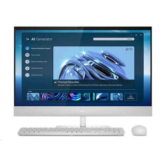 DELL PC AiO 27 All-in-One EC27250 27" FHD Touch/U7-355/32GB/1TSSD/FHD/Integrated/WLAN/Kb&Mse/W11 Pro/3Y PS NBD DELL PC AiO 27 All-in-One EC27250 27" FHD Touch/U7-355/32GB/1TSSD/FHD/Integrated/WLAN/Kb&Mse/W11 Pro/3Y PS NBD