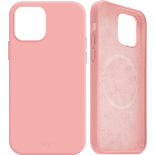 FIXED MagFlow s podporou Magsafe Apple iPhone 12 mini růžový