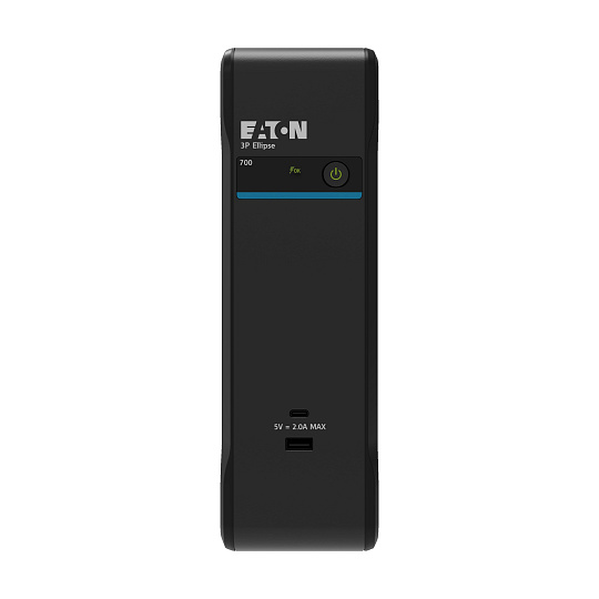 Eaton 3P Ellipse UPS USB IEC, 900VA, 540W, Vstup: C14, Výstupy: (3) C13, (1) Pouze přepěťová ochrana C13, USB nabíjení