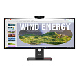 LENOVO LCD T34WD-40+MC60 - 34",VA,21:9,3440x1440,120Hz,300cd/m2,3000:1,4ms,HDMI,DP,USBHub,USB-C(100W PD),RJ45,Nákl,Zdvih