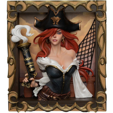 3D Foto rám Infinity Studio League of Legends - The Bounty Hunter Miss Fortune 