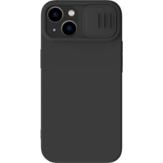 Nillkin CamShield Silky Magnetic Silikonový Kryt pro Apple iPhone 14 černý Nillkin CamShield Silky Magnetic Silikonový Kryt pro Apple iPhone 14 černý