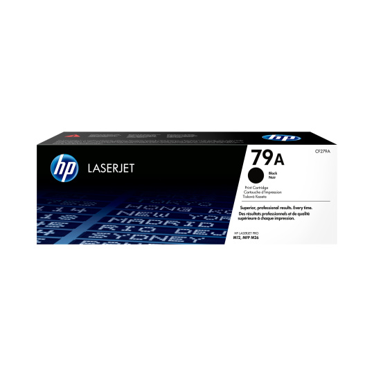 HP 79A Black Original LaserJet Toner Cartridge (CF279A) (1,000 pages)