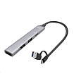 i-tec USB-A/USB-C Metal HUB 1x USB-C 3.1 + 3x USB 2.0