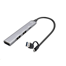 i-tec USB-A/USB-C Metal HUB 1x USB-C 3.1 + 3x USB 2.0 i-tec USB-A/USB-C Metal HUB 1x USB-C 3.1 + 3x USB 2.0