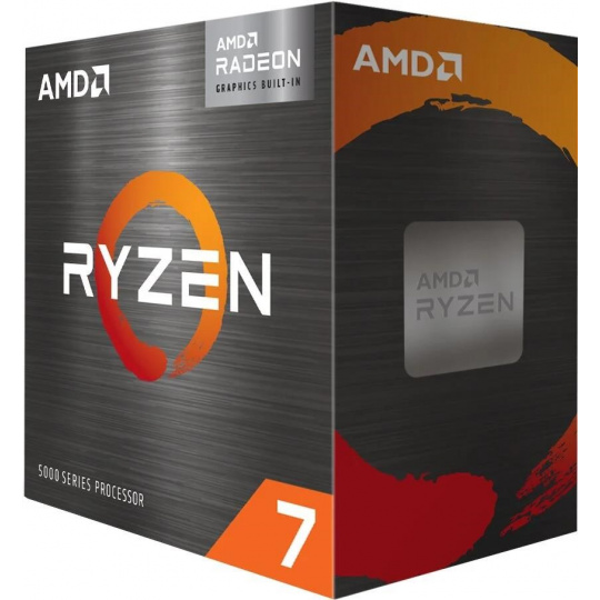 CPU AMD RYZEN 7 5700G, 8-core, 3.8GHz, 16MB cache, 65W, socket AM4, VGA RX Vega 8, BOX