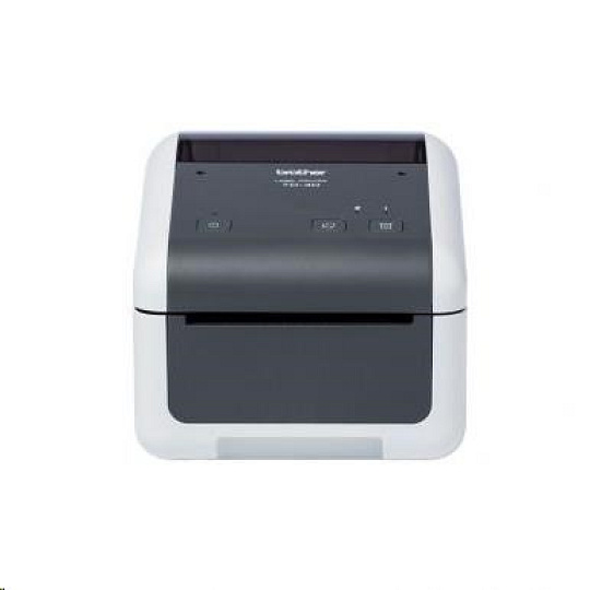 BAZAR - BROTHER tiskárna štítků TD-4210D (tisk štítků, 203 dpi, max šířka štítků 104 mm) - Rozbaleno (Komplet)