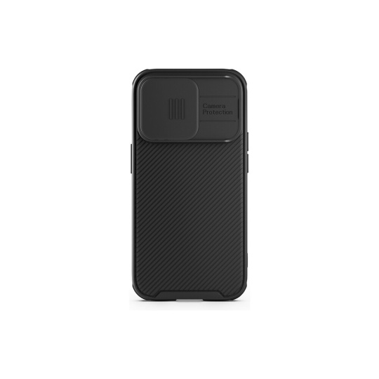 Spello odolný magnetický kryt s ochranou čoček fotoaparátu pro iPhone 15 Pro Max černý