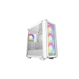 DEEPCOOL Case CC560 MESH V2 WH, ATX, ARGB, Průhledná bočnice, 4x120mm Fan, bílá
