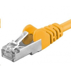 PREMIUMCORD Patch kabel CAT6a S-FTP, RJ45-RJ45, AWG 26/7 2m žlutá PREMIUMCORD Patch kabel CAT6a S-FTP, RJ45-RJ45, AWG 26/7 2m žlutá