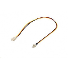 PREMIUMCORD Prodlužovací kabel k ventilátoru 3pin samec - 3pin samice , 30cm PREMIUMCORD Prodlužovací kabel k ventilátoru 3pin samec - 3pin samice , 30cm