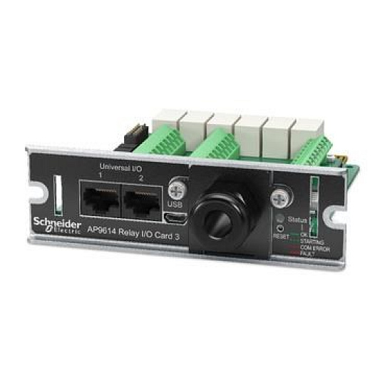 APC Dry Contact I/O SmartSlot Card APC Dry Contact I/O SmartSlot Card