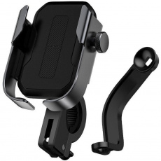 Baseus univerzální držák na mobilní telefon na kolo / motocykl Armor černá Baseus univerzální držák na mobilní telefon na kolo / motocykl Armor černá