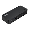 i-tec Universal KVM HUB 2x USB-C + 2x USB-A 3.0 Port