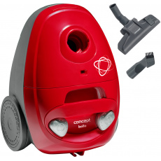 Concept VP8350 Sáčkový vysavač Bello červený 700 W Concept VP8350 Sáčkový vysavač Bello červený 700 W