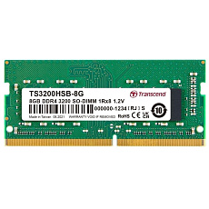 TRANSCEND SODIMM DDR4 8GB 3200MHz 1Rx8 1Gx8 CL22 1.2V