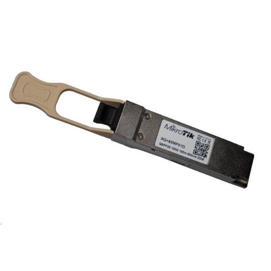 MikroTik QSFP28 optical module XQ+85MP01D, SM, 100m, 100G MikroTik QSFP28 optical module XQ+85MP01D, SM, 100m, 100G