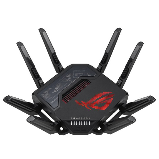ASUS ROG Rapture GT-BE98 Gaming Router, WiFi 7, Dual 10G Ports, AURA RGB, AiMesh ASUS ROG Rapture GT-BE98 Gaming Router, WiFi 7, Dual 10G Ports, AURA RGB, AiMesh