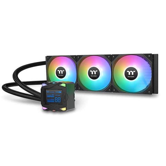 THERMALTAKE Vodní chladič LA360-S ARGB, 3x120mm ARGB, LGA1851, AM5, černá