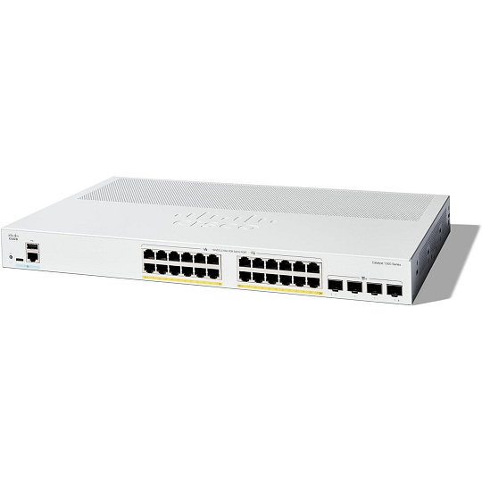Cisco Catalyst switch C1300-24FP-4X (24xGbE,4xSFP+,24xPoE+,375W) Cisco Catalyst switch C1300-24FP-4X (24xGbE,4xSFP+,24xPoE+,375W)
